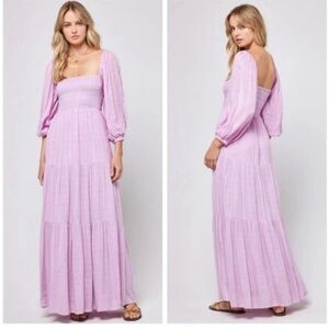 Elegant l*space Pink Maxi Dress